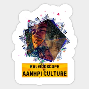 Kaleidoscope of AANHPI Culture - Man Sticker